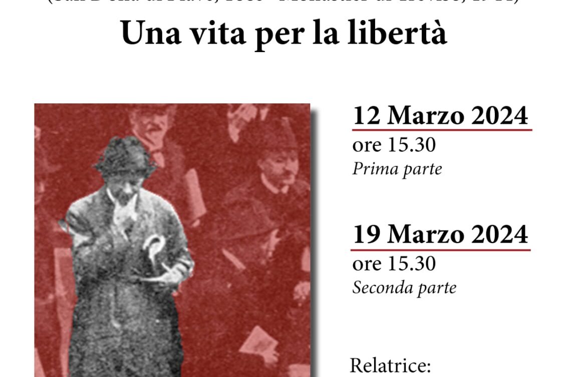 Silvio Trentin – “Una vita per la Libertà” lezioni del 12 e 19 marzo 2024